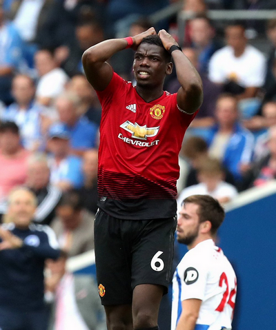 Pogba vs Brighton