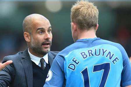 guardiola de bruyne man city