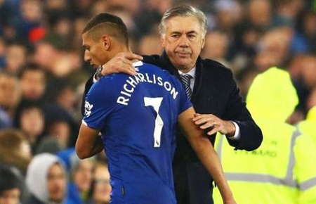 ancelotti dan richarlison